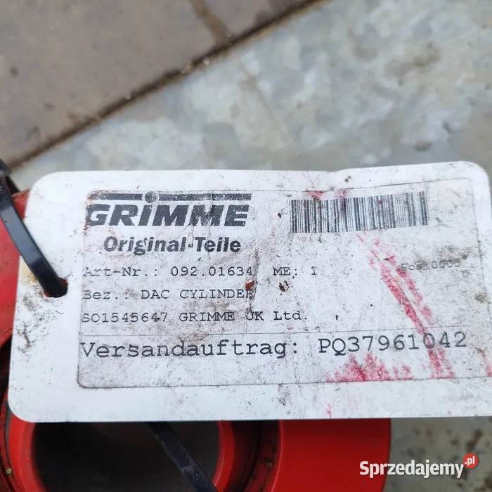 Siłownik Grimme nowy B9401634