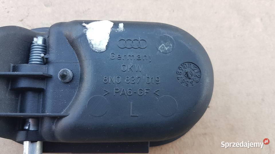 Audi TT 8N0 klamka drzwi wewnętrzna 8N0837019 Wyposażenie wnętrza Skarżysko-Kamienna