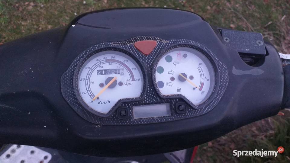 Skuter Romet 747 uszkodzony podkarpackie Pruchnik