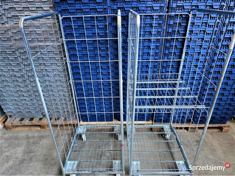 Wózek Kosz Magazynowy Transportowy Kurierski Dom i Ogród Dzierżoniów