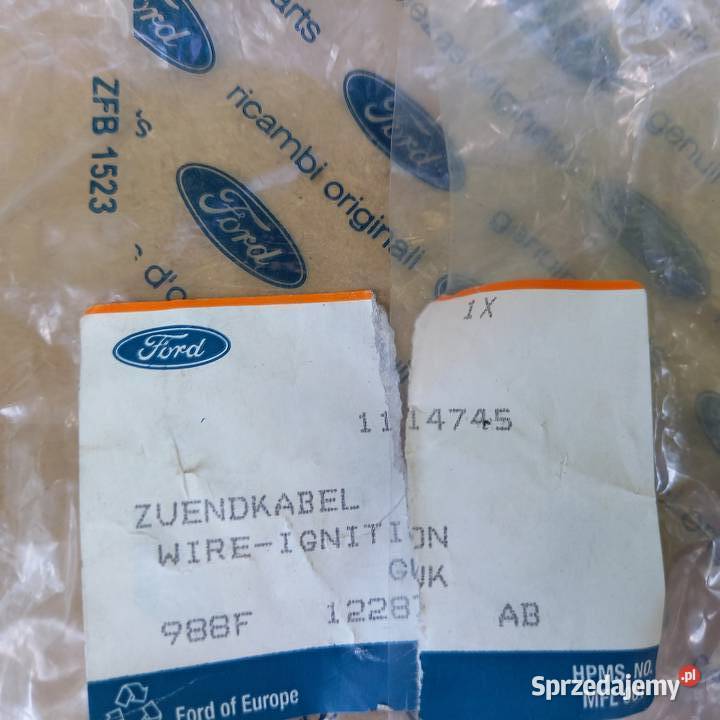 1114745988F12287AB Przewód zapłonowy cylinder 4 małopolskie Kraków