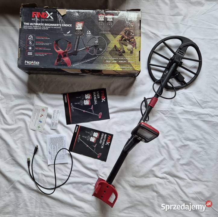 Nokta FindX Pro używany 3 razy Brzesko