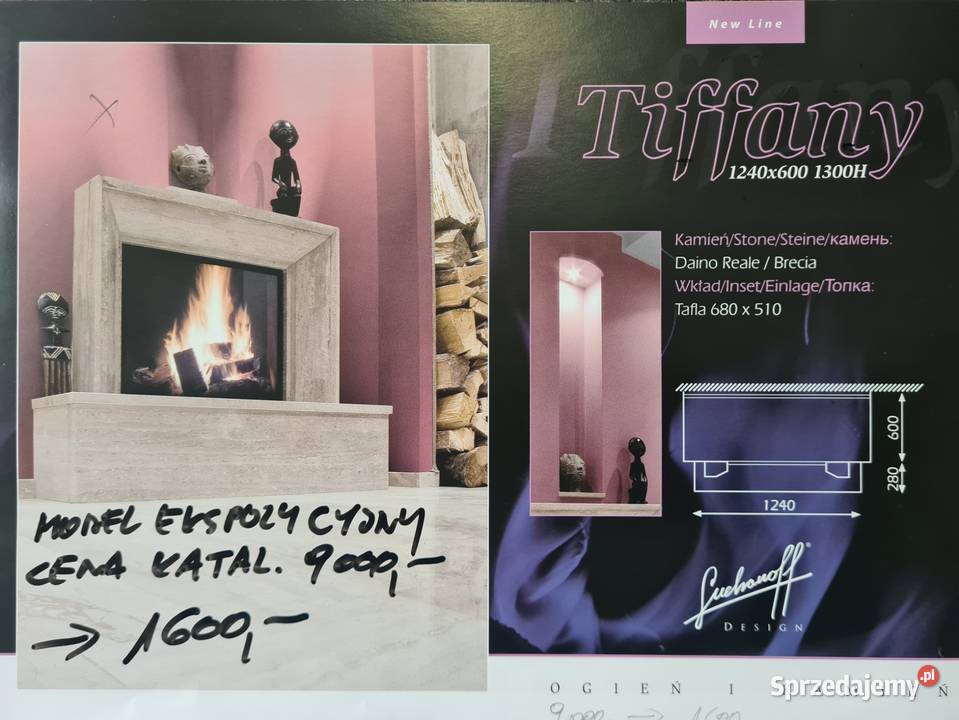 Obudowa kominek wyprzedaż magazynu