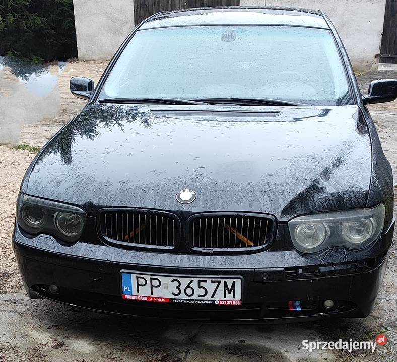 BMW E65 745i lpg INDVIDUAL Motoryzacja wielkopolskie Krajenka