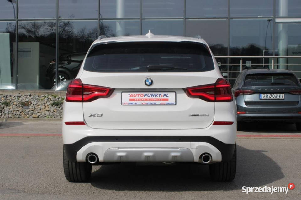 BMW X3 2020r Carplay LED Półskóra Navi El Klapa Samochody osobowe Kraków