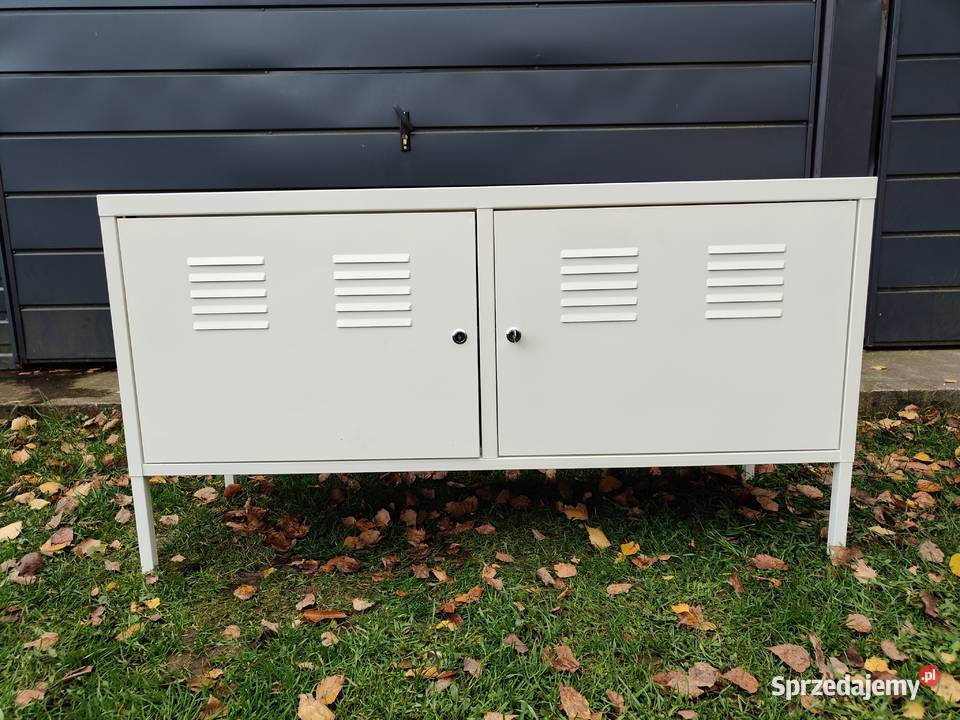 Biała metalowa szafka biurowa Pozostałe Aleksandrów Łódzki sprzedam