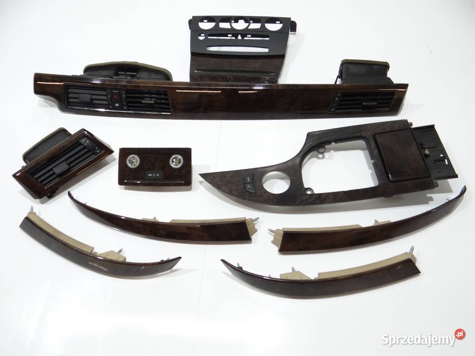 LISTWY OZDOBNE DEKORY BMW E60 E61 DREWNO EU Strzyżewice