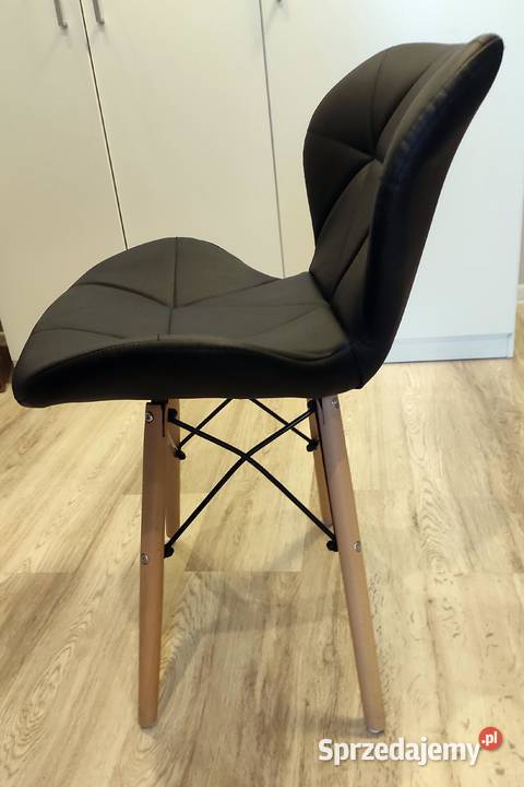 Krzesło skórzane biurkowe komputerowe kolor Malbork