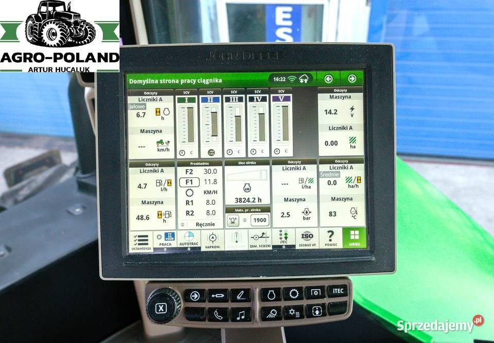 John Deere 9620 RX POWERSHIFT 3824 h 2019 NOWE Kudowa-Zdrój sprzedam