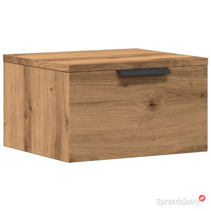 Wisząca szafka nocna dąb artisan 34x30x20 mazowieckie Warszawa