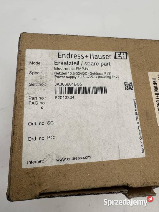 EndressHauser Electronics FMP4x 52013304