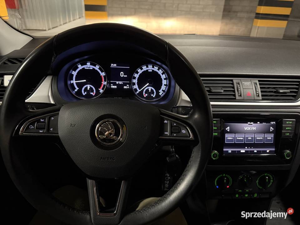 Skoda Rapid Salon Polska Niski przebieg ASR (kontrola trakcji) Rapid Kielce sprzedam