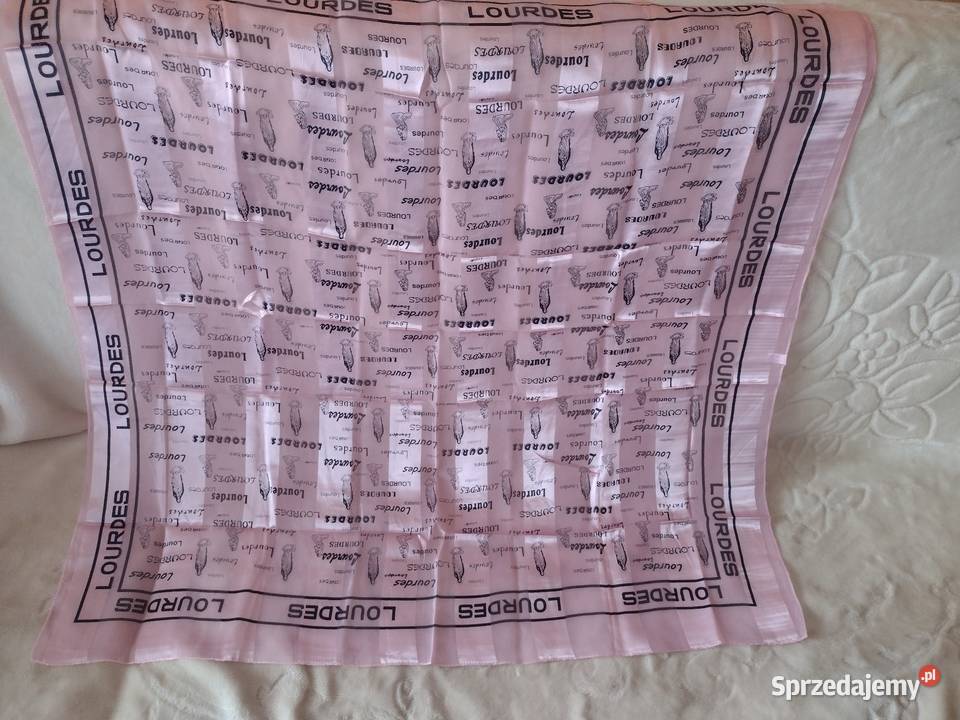 Lourdes Ekskluzywna apaszka z Lourdes Vintage małopolskie Kraków