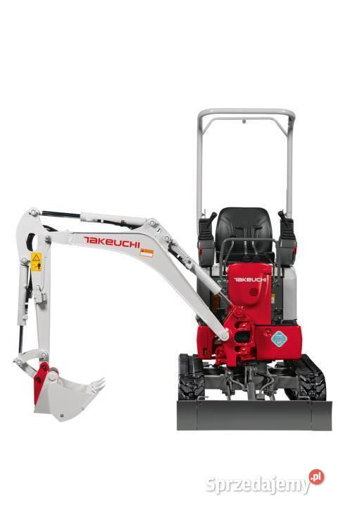 Minikoparka Takeuchi TB210 R 1 tona Finansowanie Katowice