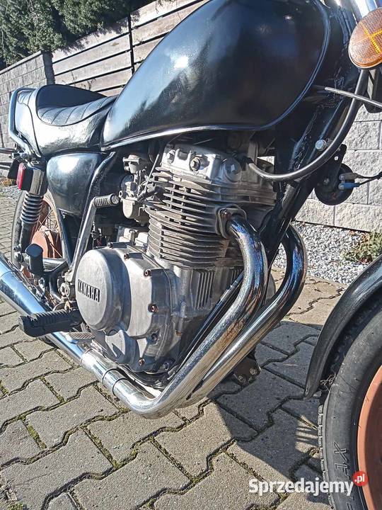 Yamaha XS400, 36KM, Bobber, Cafe, Brat Style, Custom, kopniak, duplex