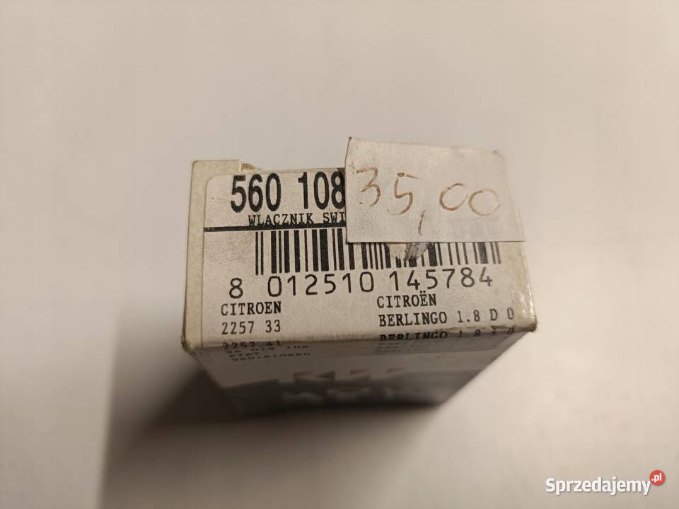 Citroen Peugeot Fiat CZUJNIK ŚWIATEŁ cofania lubelskie Rudka