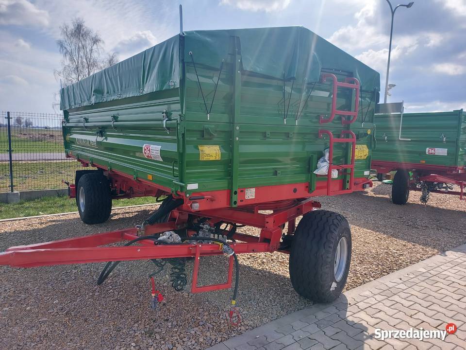 Przyczepa rolnicza dwuosiowa Pronar T672 ŁM łódzkie Kutno sprzedam