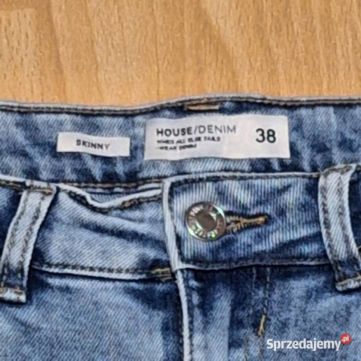 Nowe jeansy skinny House M