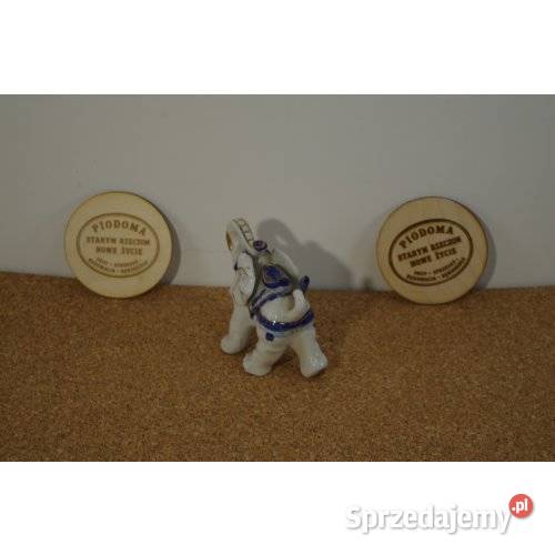 Porcelanowy Słoń Dekoracyjny Vintage