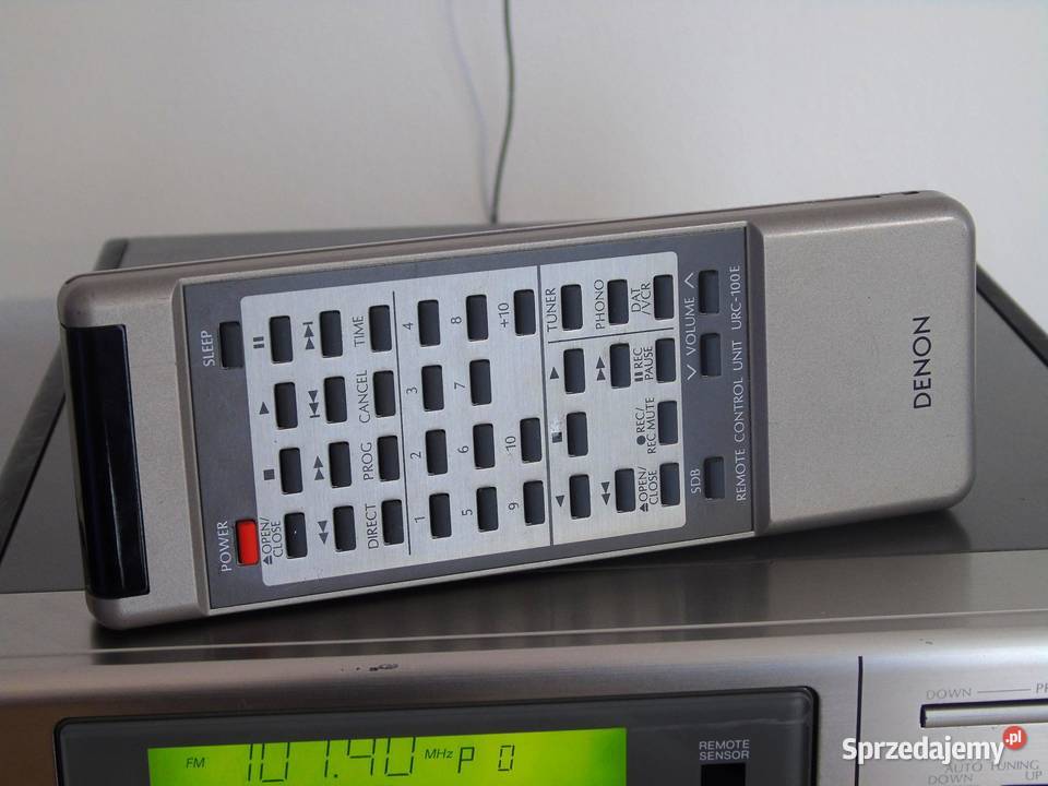 Wieża Denon pilot Wzmacniacz Radio CD Mag AUX Jasło
