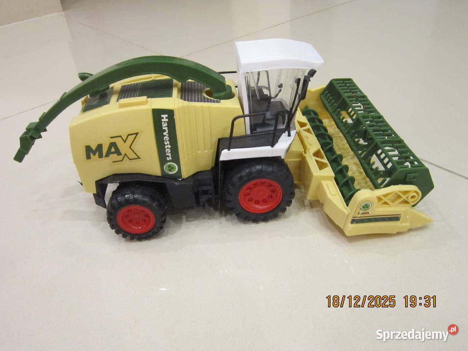 Kombajn zabawka dziecka mazowieckie Warszawa