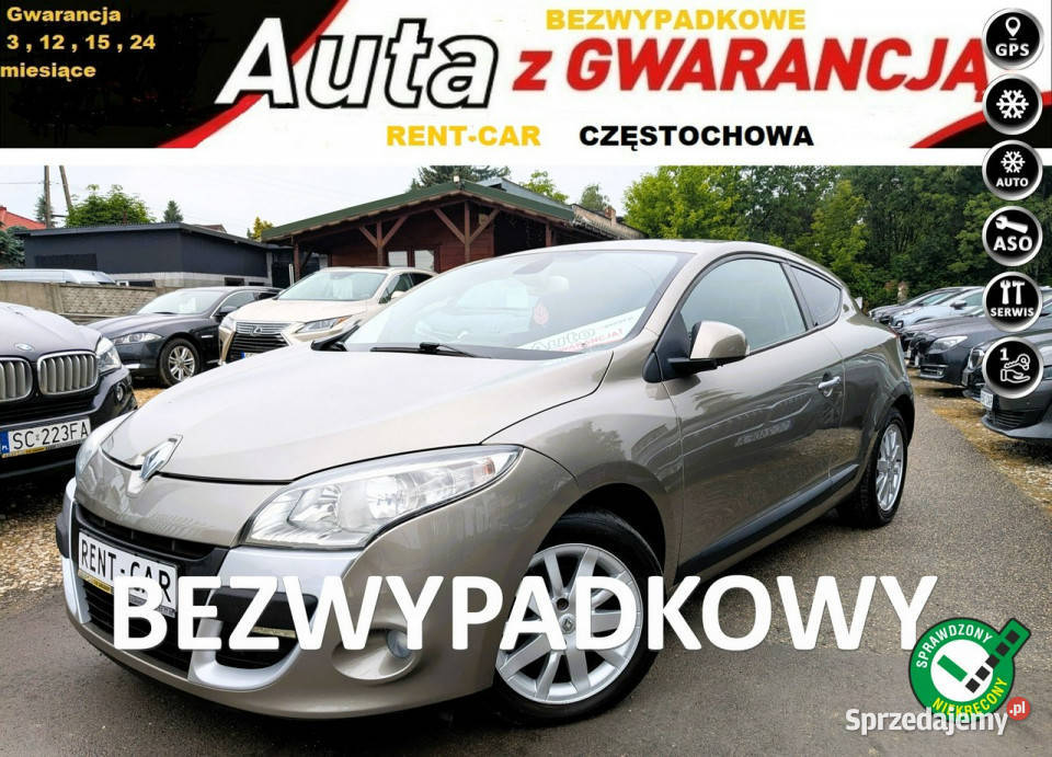 Renault Megane Coupe 16i 110OPŁACONYKlimatronik Częstochowa
