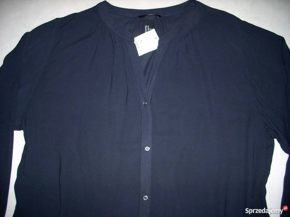 HM Granatowa koszula Modna NOWA L XL Nowy Sącz
