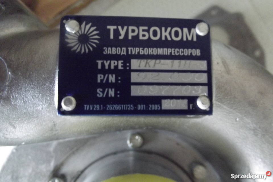 Turbosprężarka T 130 TKR 11H ORYGINAŁ sprzedam