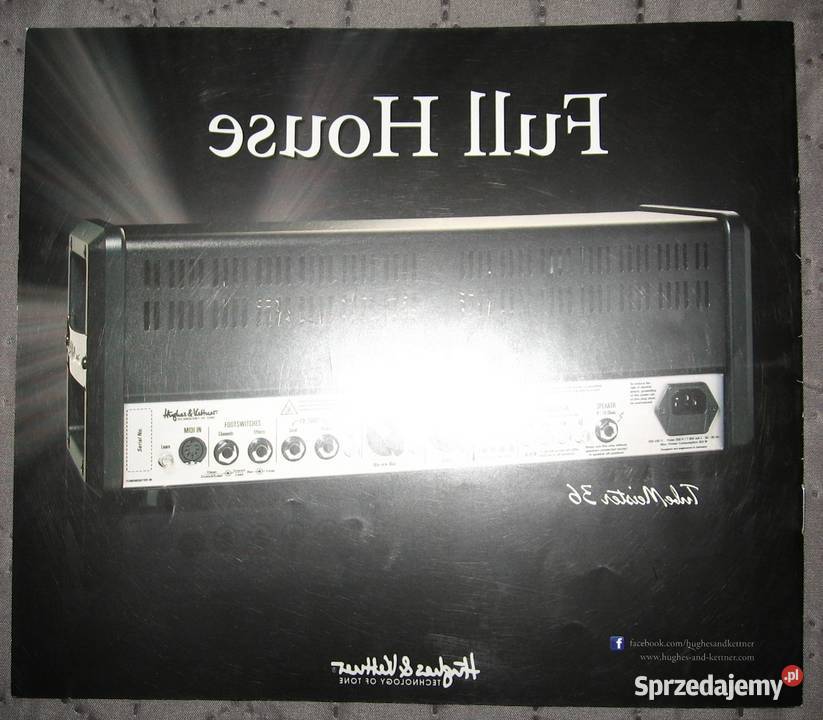 Hughes Kettner Tube Meister 36 brochure broszura Gitary i akcesoria