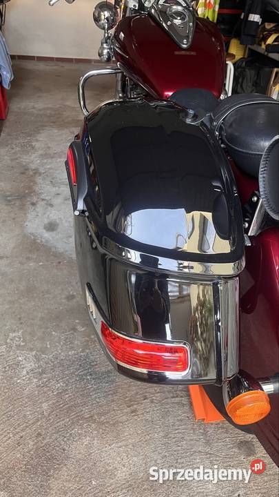 Kufry do Hondy VTX 1300 że stelażami