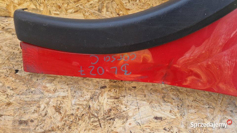 OPEL CORSA C BŁOTNIK PRZÓD PRZEDNI LEWY Słowikowo