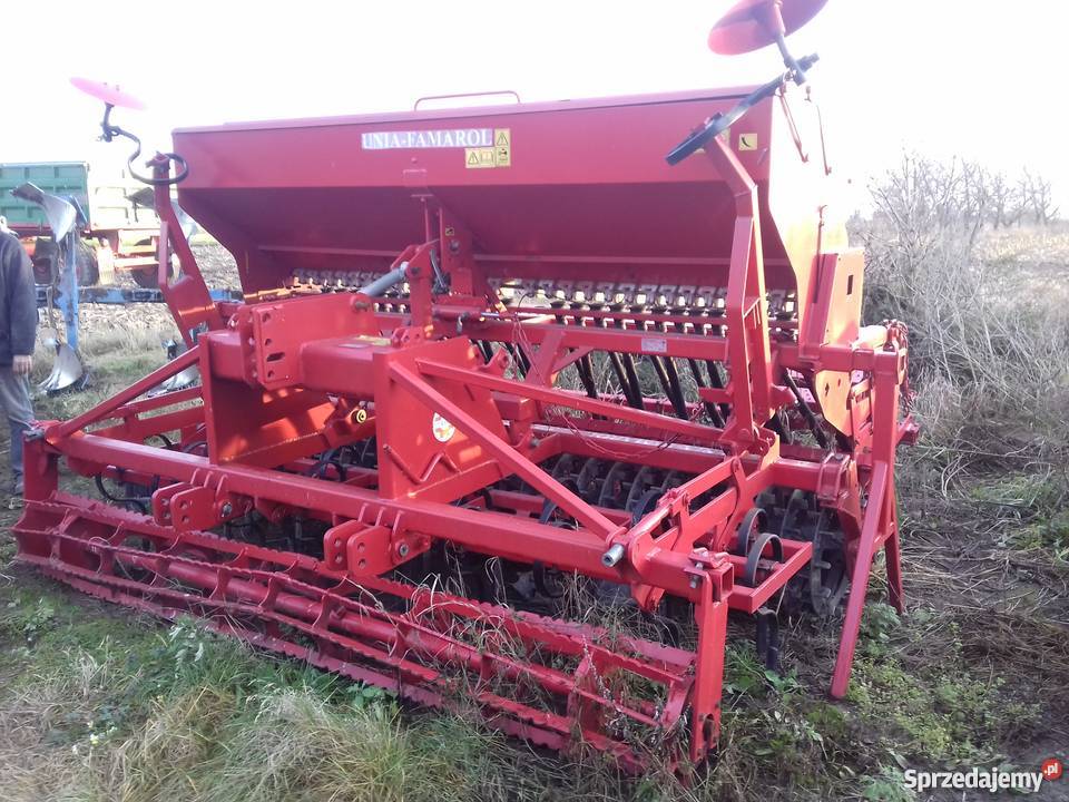 Siewnik agregat uprawowosiewny FAMAROL Sadzenie/siewniki wielkopolskie Zakrzyn