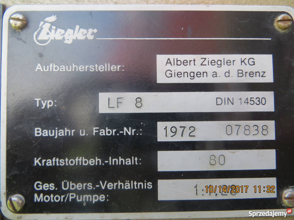 Mercedes 408 straż pożarna pożarniczy lubelskie Lubartów sprzedam