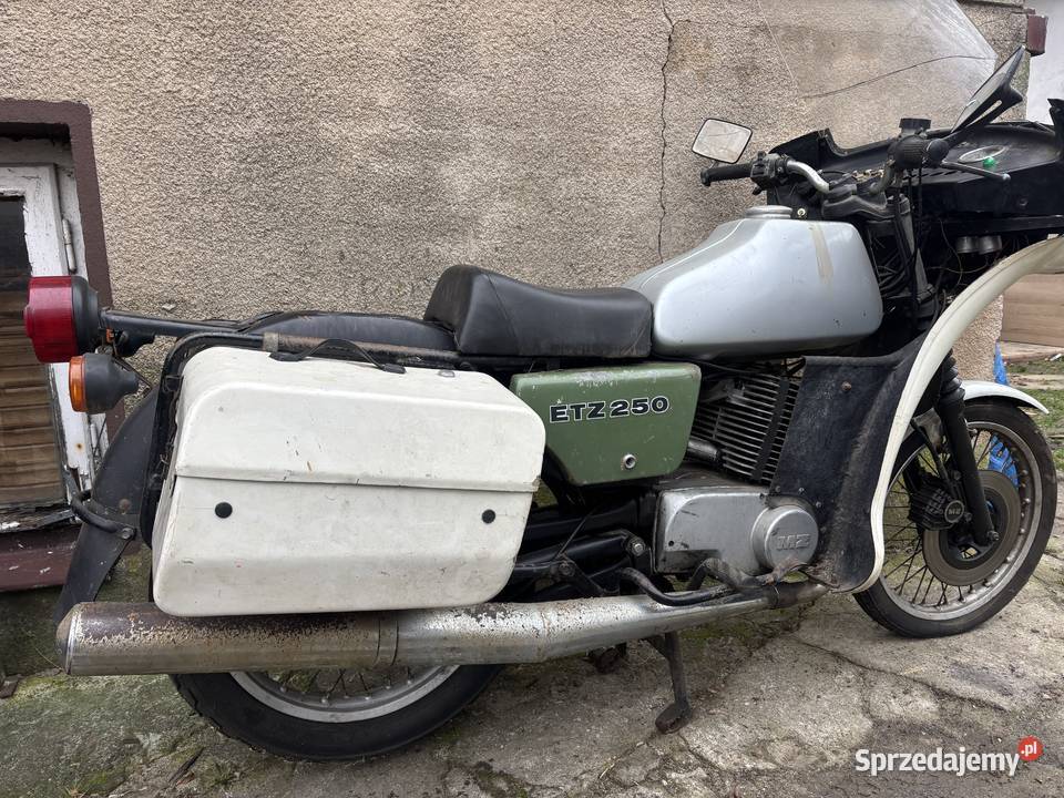 MZ ETZ 250 policyjna oryginał Radomsko sprzedam