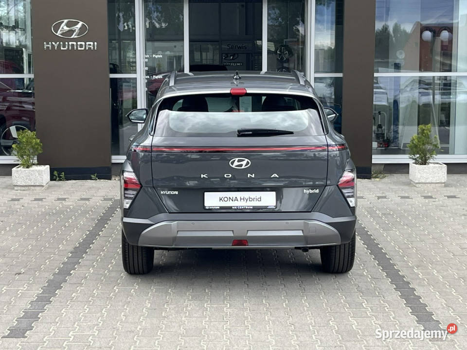 Hyundai Kona 16GDi HEV 129 6DCT Hybrid Executive asystent pasa ruchu Piotrków Trybunalski