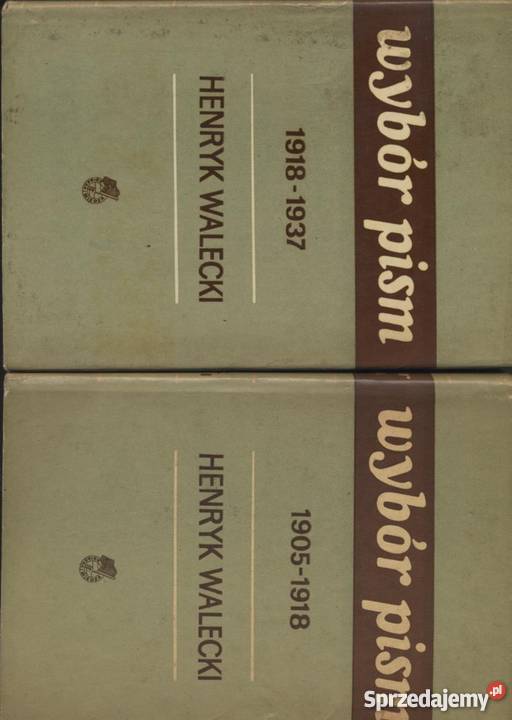 Wybór pism 19051937 T12 Kultura i Rozrywka Szczecin