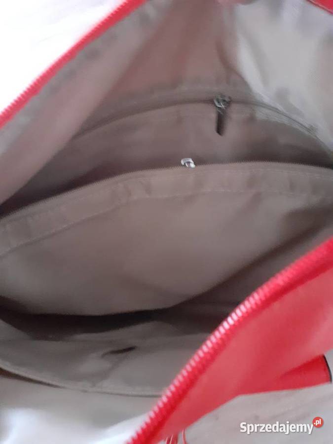 czerwona torba torebka nowa Gdańsk sprzedam