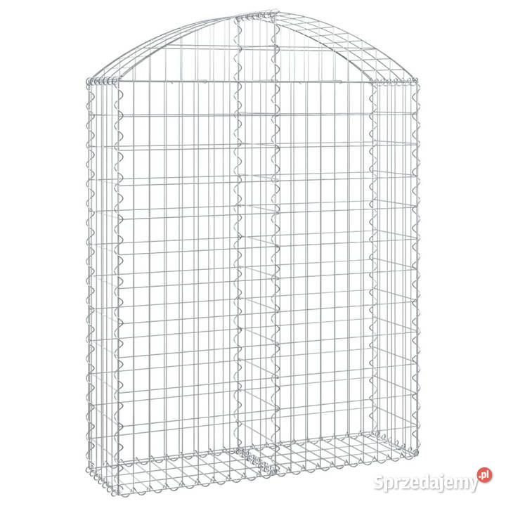 Łukowaty kosz gabionowy 100x30x120140 mazowieckie Warszawa