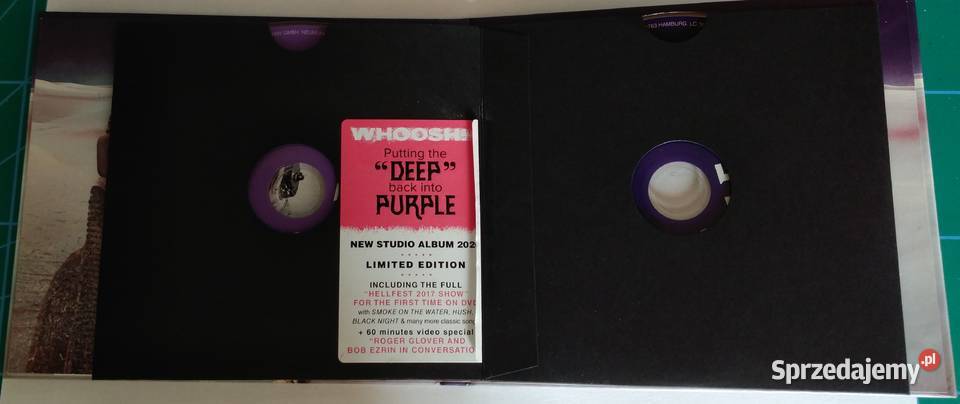 Deep Purple Woosh limitowana edycja CD DVD