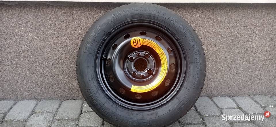 Nowe koło dojazdowe Fiat Panda III 14 4x98 kujawsko-pomorskie sprzedam