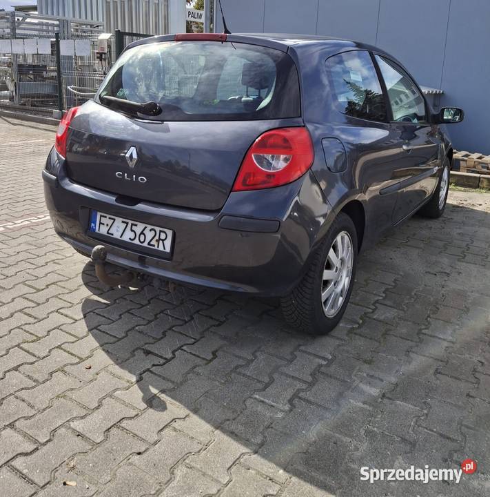 Renault Clio III 2008 r Rok produkcji 2008 Zielona Góra