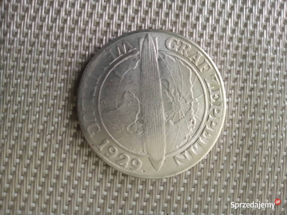 Moneta 5 marek 1930r KOPIA Katowice