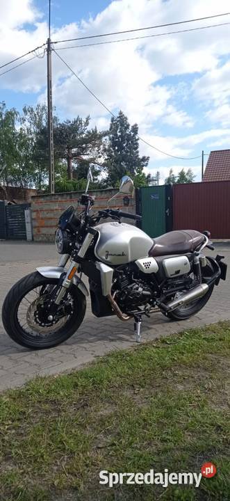 Motocykl Junak SR 400 Rocznik 2022 Kat A2 Piękna