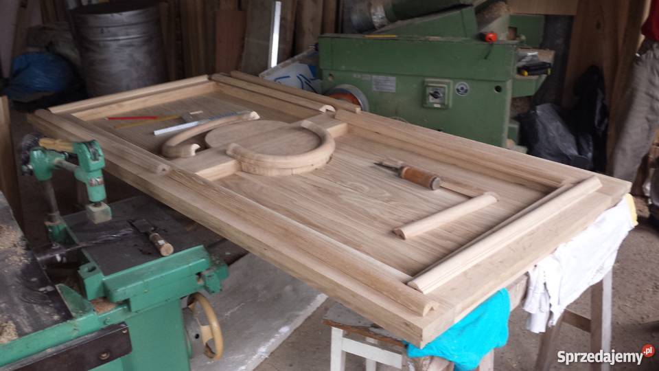 Drzwi bębowe zewnętrzne ocieplane styropianem 2