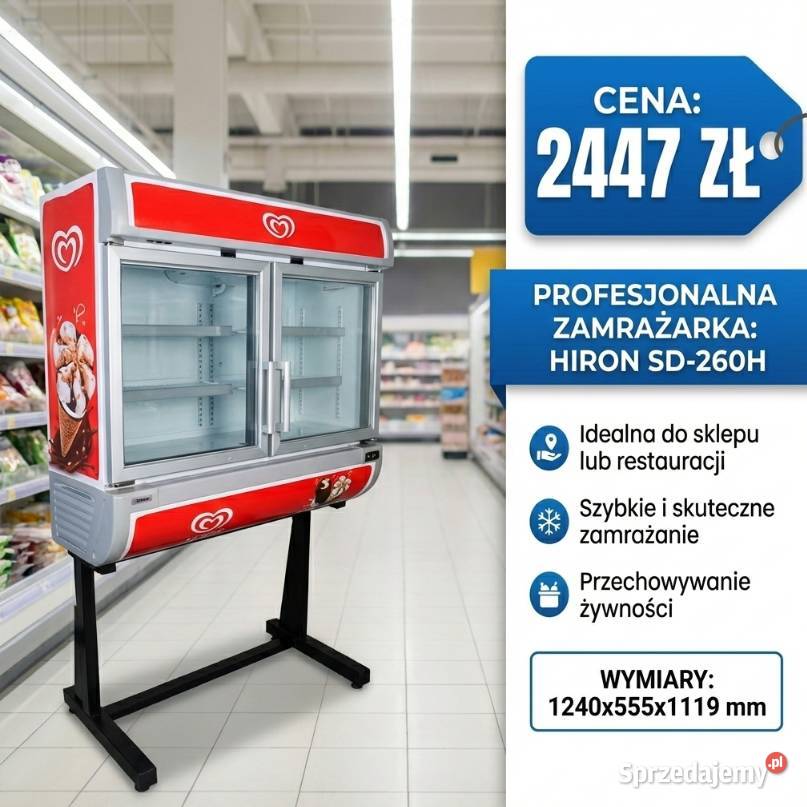 Zamrażarka Hiron SD260H dolnośląskie Wrocław