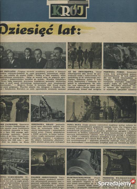 Przekrój 1955 Pozostałe Szczecin