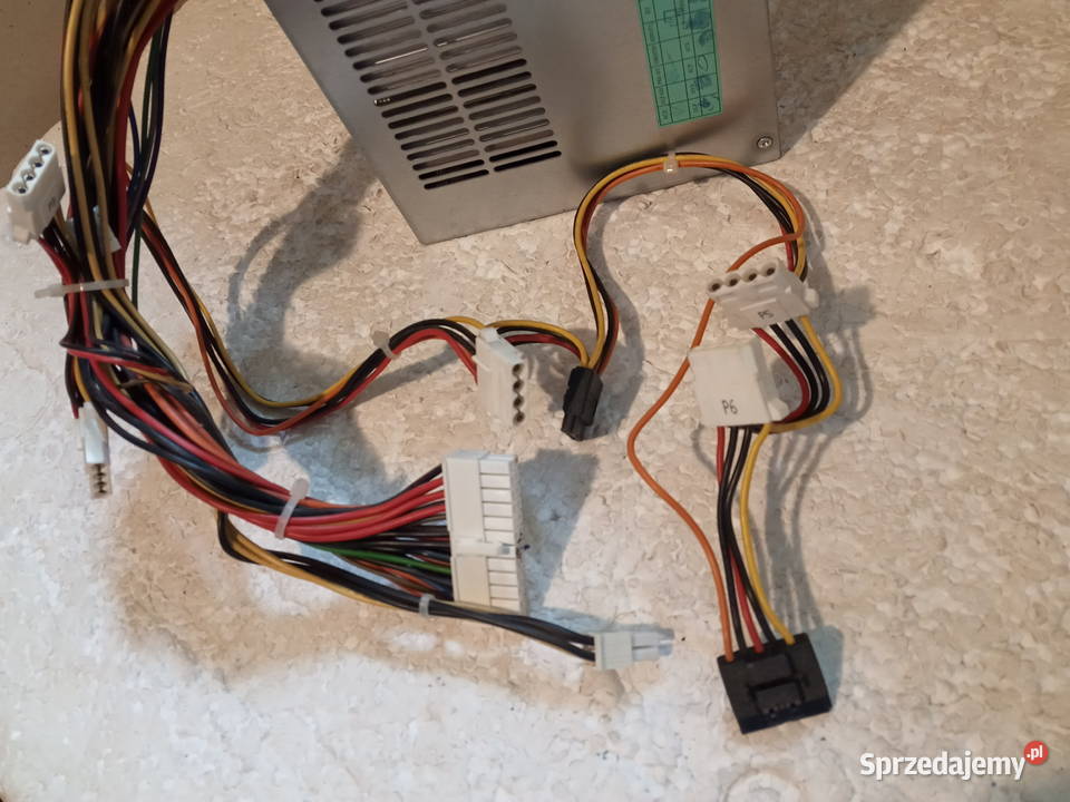 Zasilacz HIPRO 300W HPD3057F3P Płyty główne Poznań sprzedam