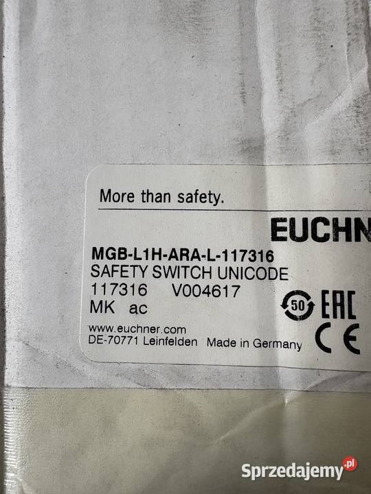 Euchner 117316 MGBL1HARAL Pozostałe Warszawa