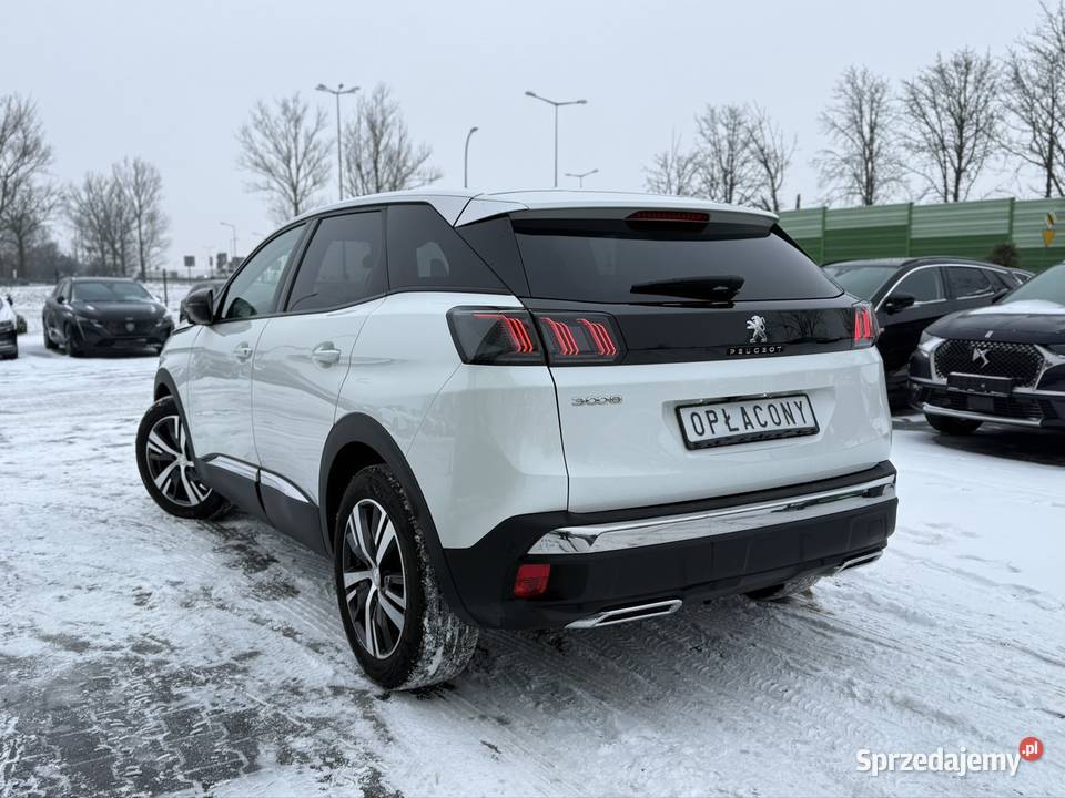 Peugeot 3008 Allure Keyless Bliss Biała Perła 1499cm3 Krośniewice