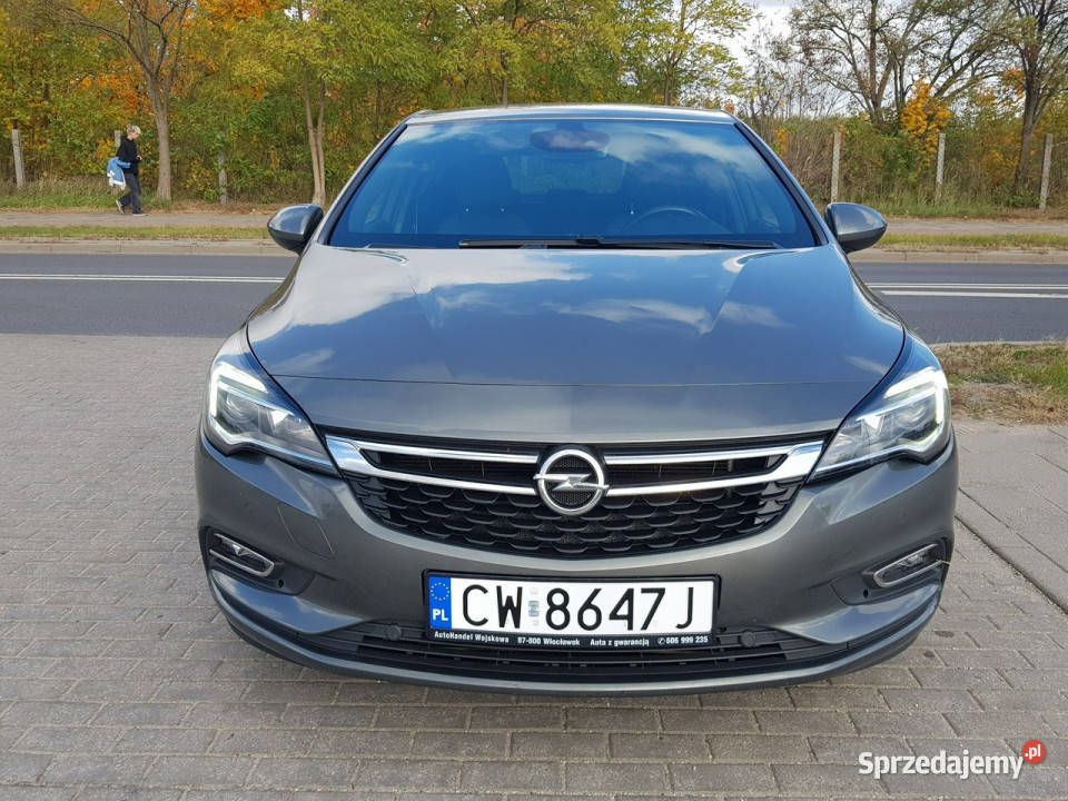 Opel Astra 14 Turbo Benzyna Klimatronik Navi Włocławek